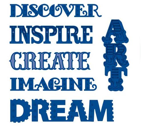Expressions Collection Inspirational Words Die-2