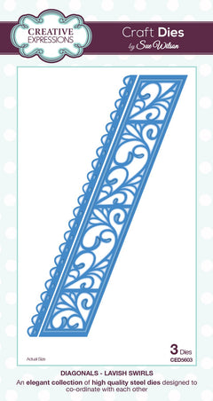 Sue Wilson Dies - Diagonals Collection - Lavish Swirls-1