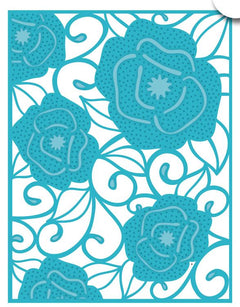 Sue Wilson Dies - Background Collection - Mini Background Pierced Roses-1