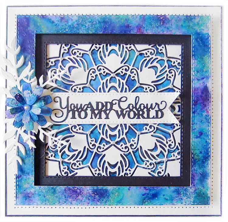 Dies by Sue Wilson Background Collection Peacock Plumage-4