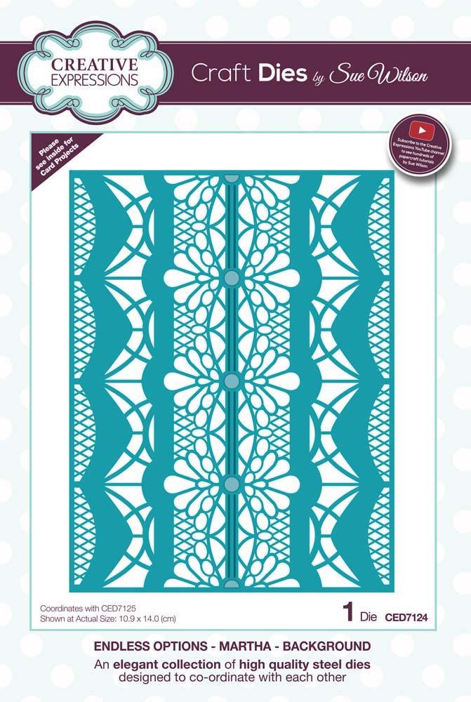 Dies by Sue Wilson Endless Options Collection Martha - Background-1