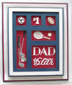 Shadow Boxes Collection You're A Star Die-3