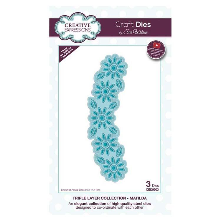 Creative Expressions Dies by Sue Wilson Triple Layer Collection Matilda-1
