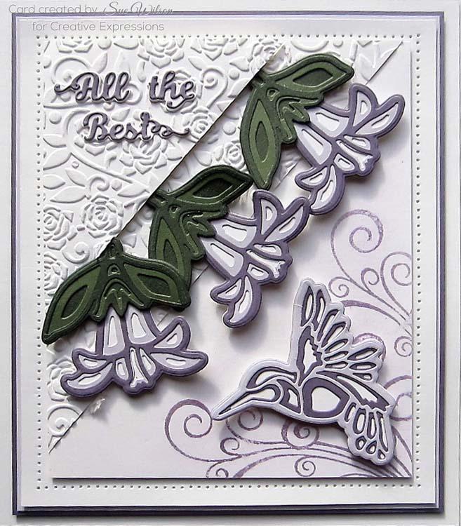 Creative Expressions Dies by Sue Wilson Triple Layer Collection Fuchsia-3