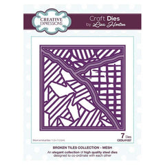 Creative Expressions Broken Tiles Collection Mesh-1