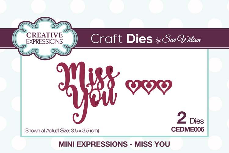 Mini Expressions Collection Miss You Die-1