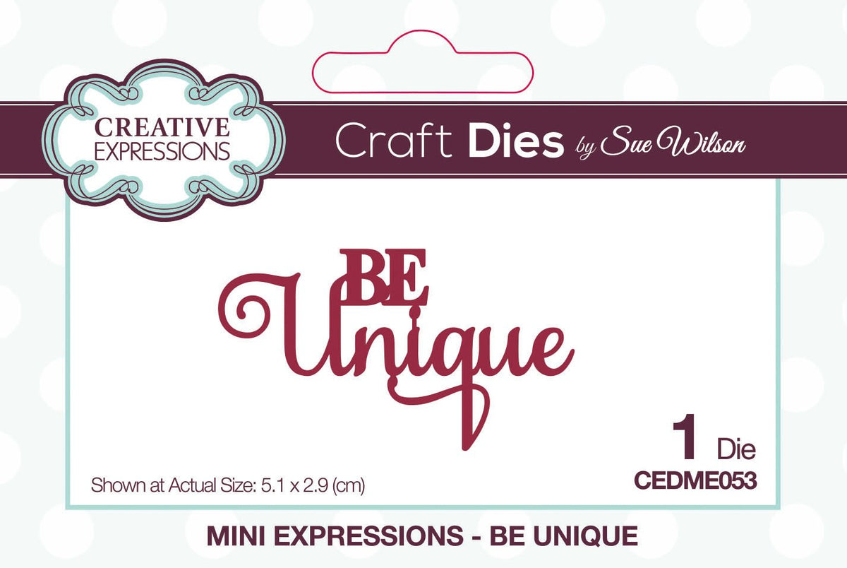 Dies by Sue Wilson Mini Expressions Be Unique-1