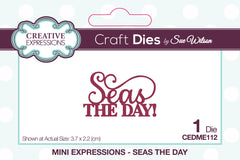 Creative Expressions Sue Wilson Mini Expressions Seas The Day Craft Die-1
