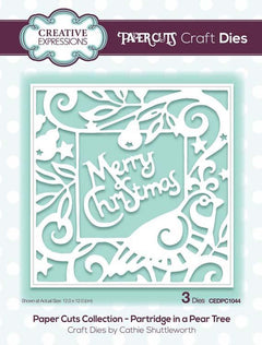 Paper Cuts Collection Partridge in a Pear Tree Craft Die-1
