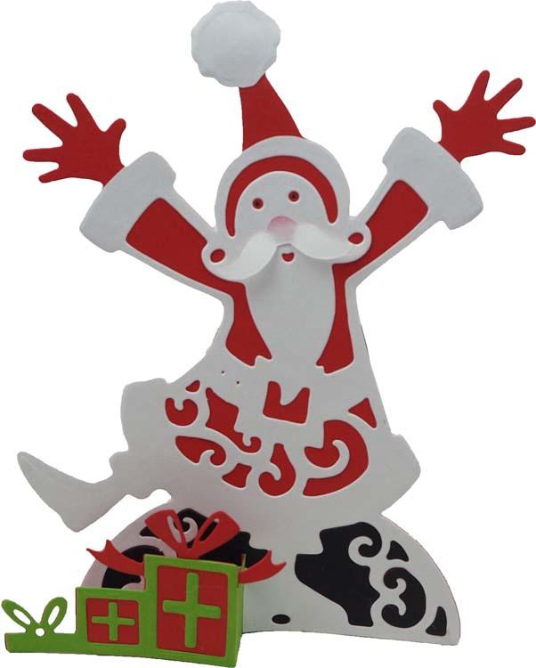 Paper Cuts 3D Collection - Santa-2