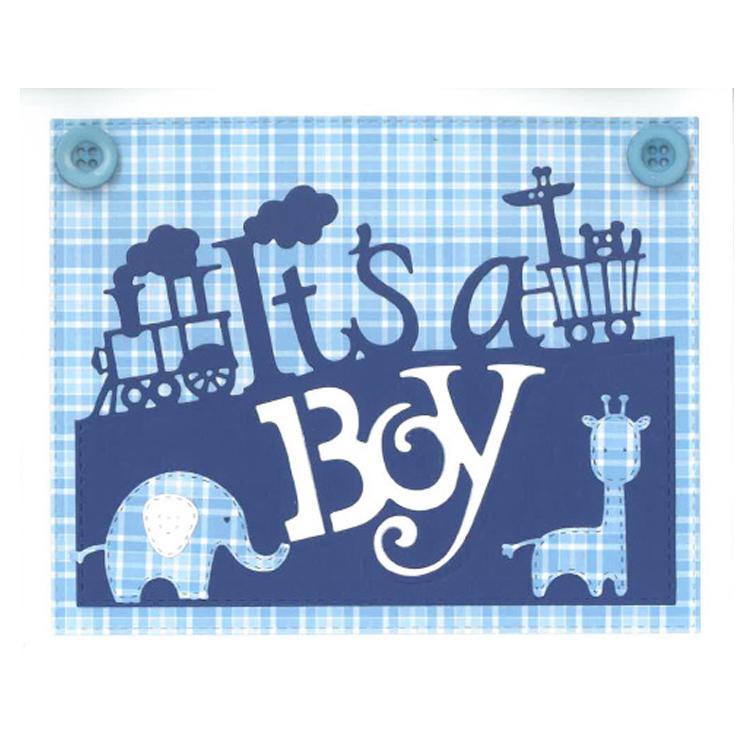 Creative Expressions Paper Cuts Collection - It's a Boy Edger-2