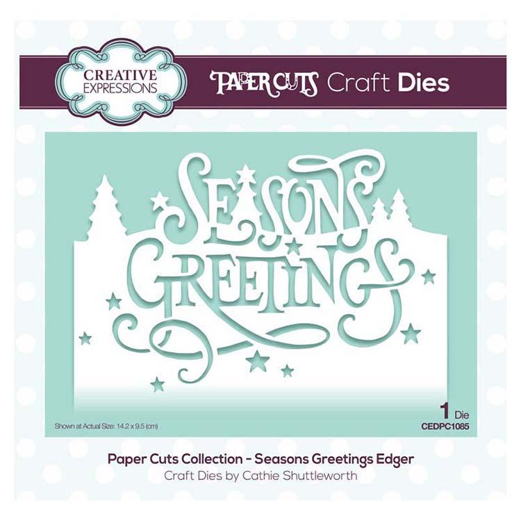 Creative Expressions Paper Cuts Collection - Seasons Greetings-1