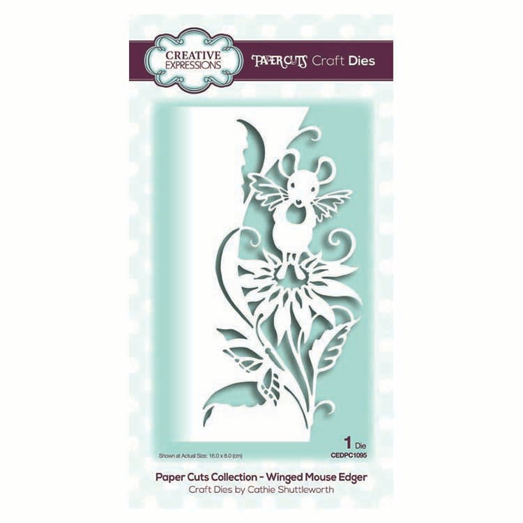 Paper Cuts Collection - Winged Mouse Edger-1