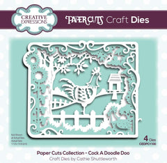 Paper Cuts Cock A Doodle Doo Craft Die-1
