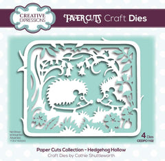 Creative Expressions Paper Cuts Hedgehog Hollow Craft Die-1