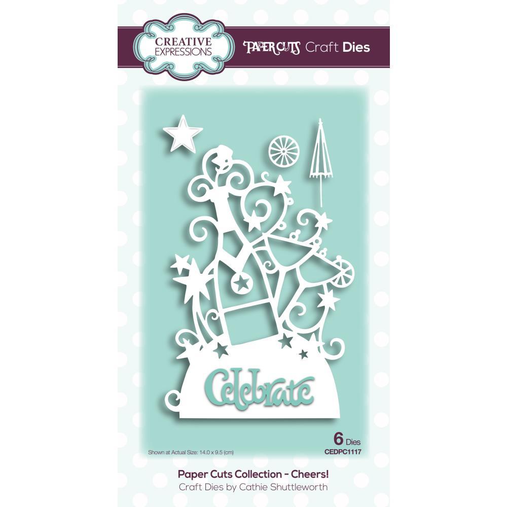 Paper Cuts Cheers! Craft Die-1