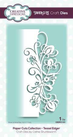 Creative Expressions Paper Cuts Teasel Edger Craft Die-1