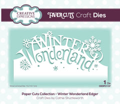Paper Cuts Edger Winter Wonderland Craft Die-1