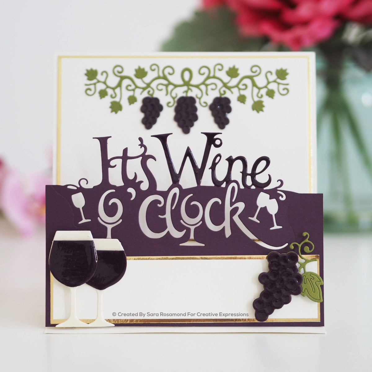 Paper Cuts Collection - Wine O'Clock Edger-2