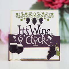 Paper Cuts Collection - Wine O'Clock Edger-2
