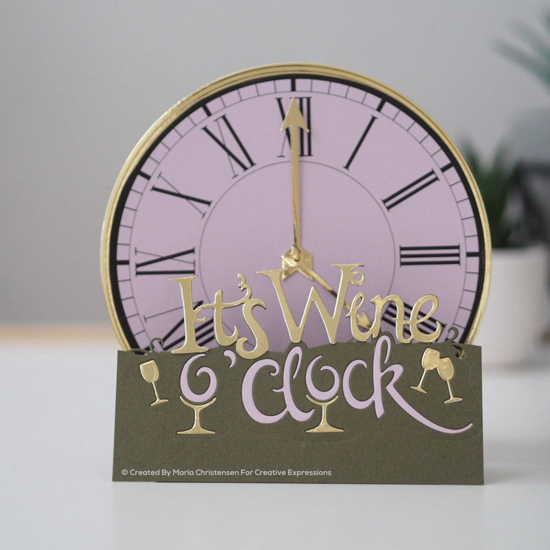 Paper Cuts Collection - Wine O'Clock Edger-4