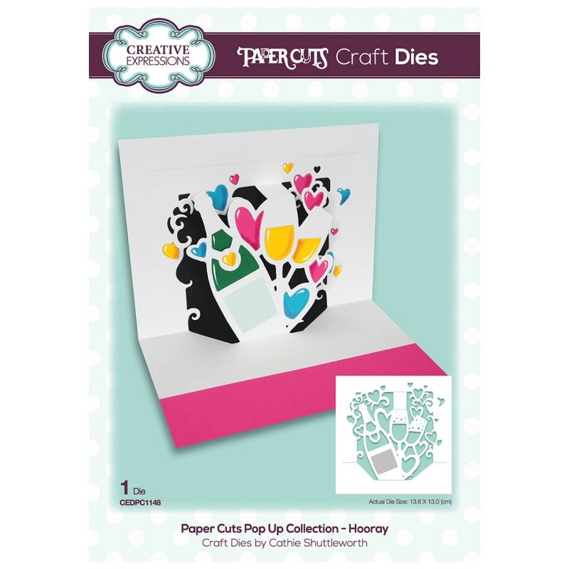 Paper Cuts Hooray Craft Die-1