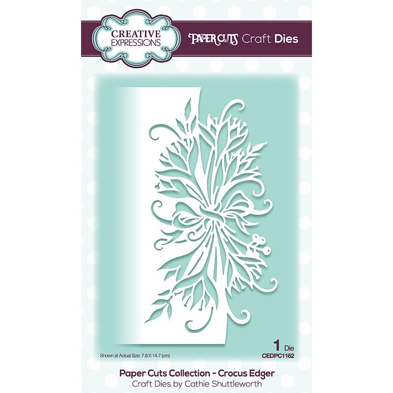 Creative Expressions Paper Cuts Edger Crocus Craft Die-1