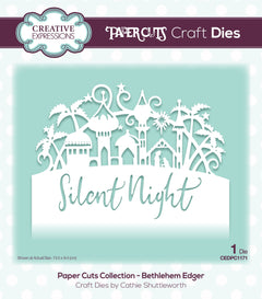 Creative Expressions Paper Cuts Bethlehem Edger Craft Die-1