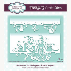 Creative Expressions Paper Cuts Santa's Helpers Double Edger Craft Die-1