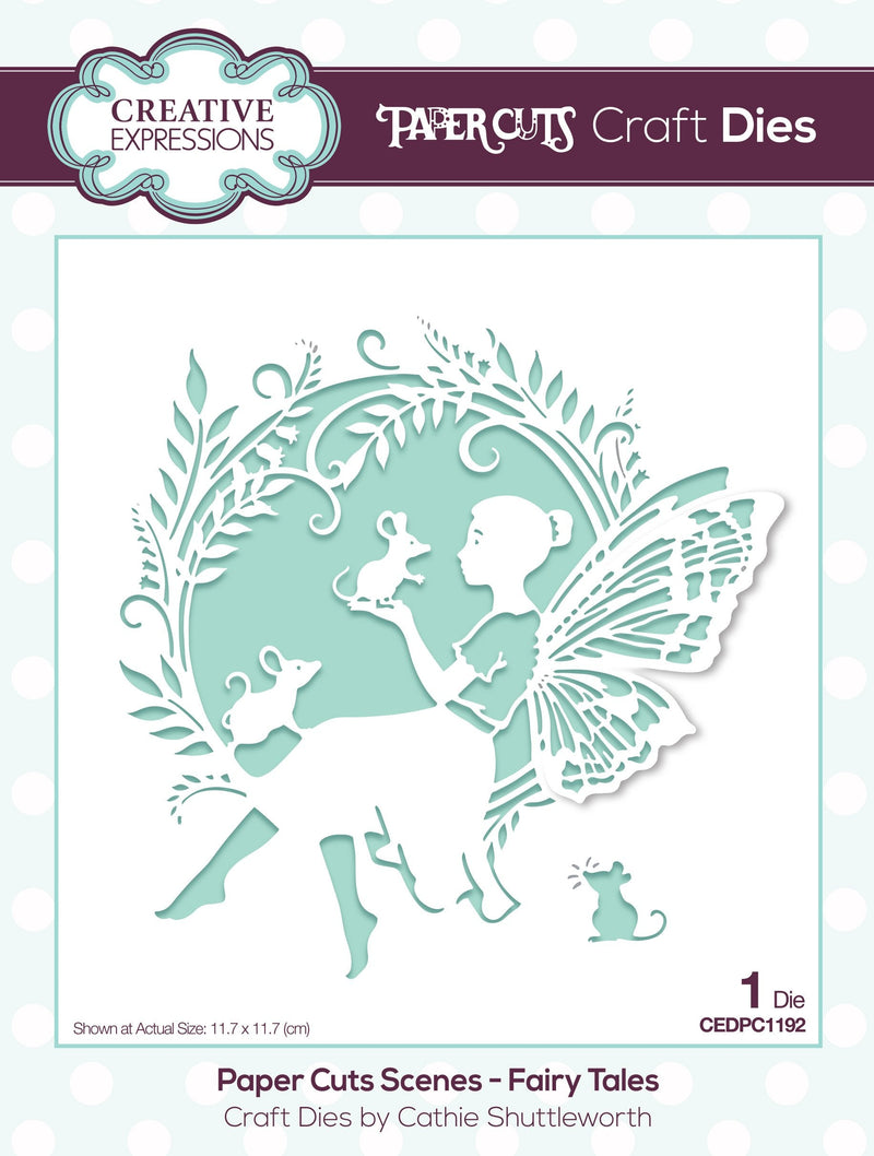 Creative Expressions Paper Cuts Scene Fairy Tales Craft Die-1