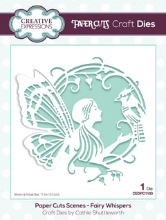 Creative Expressions Paper Cuts Scene Fairy Whispers Craft Die-1