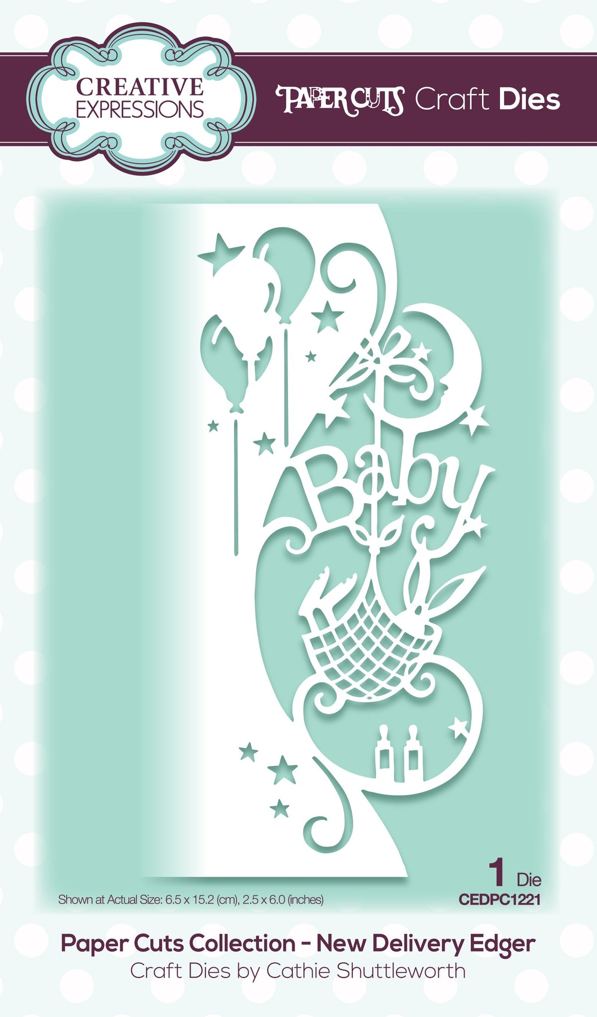 Creative Expressions Paper Cuts New Delivery Edger Craft Die-1