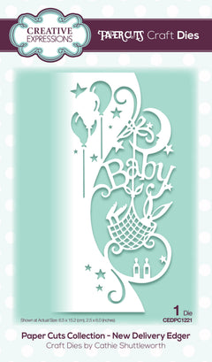 Creative Expressions Paper Cuts New Delivery Edger Craft Die-1