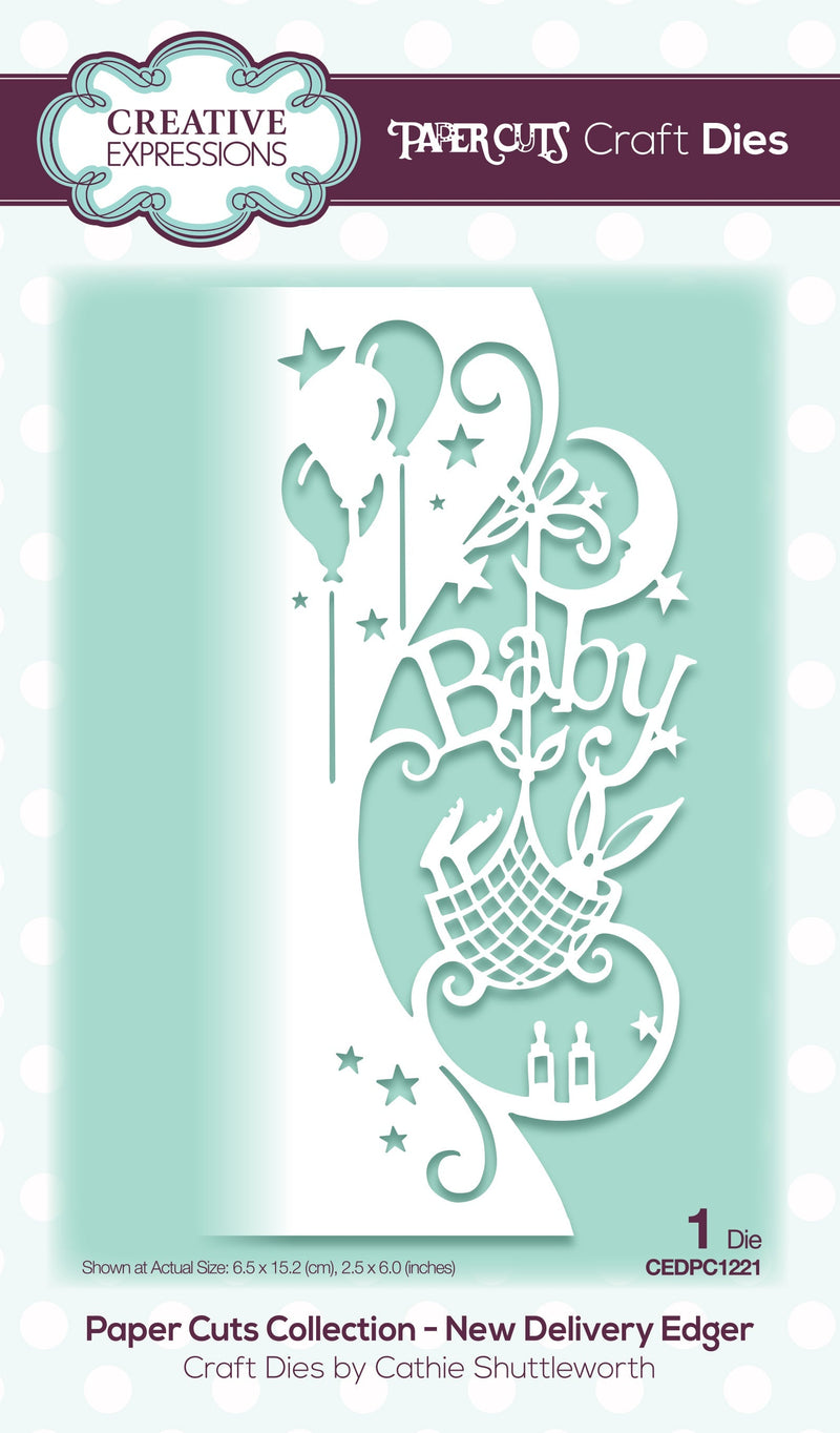 Creative Expressions Paper Cuts New Delivery Edger Craft Die-1