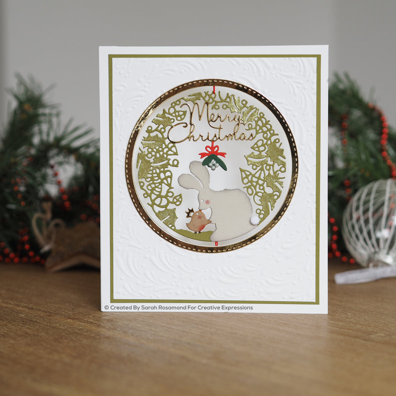 Paper Panda Merry Christmas Craft Die-2