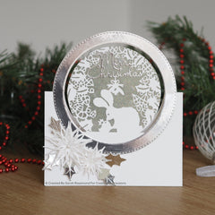 Paper Panda Merry Christmas Craft Die-3