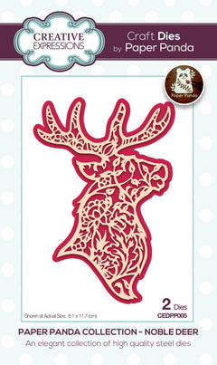 Paper Panda Noble Deer Craft Die-1