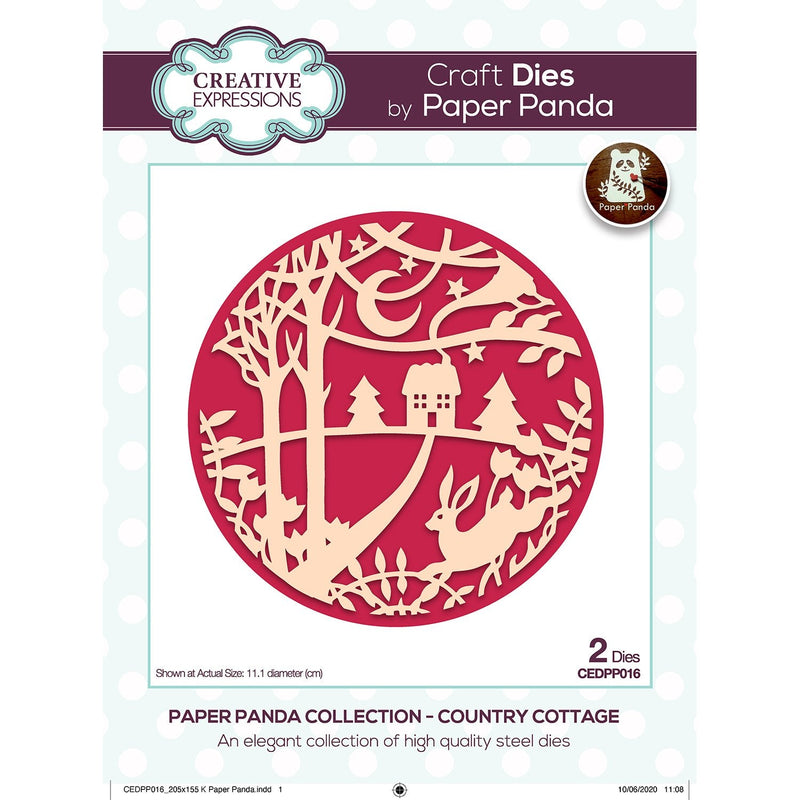 Paper Panda Country Cottage Craft Die-1