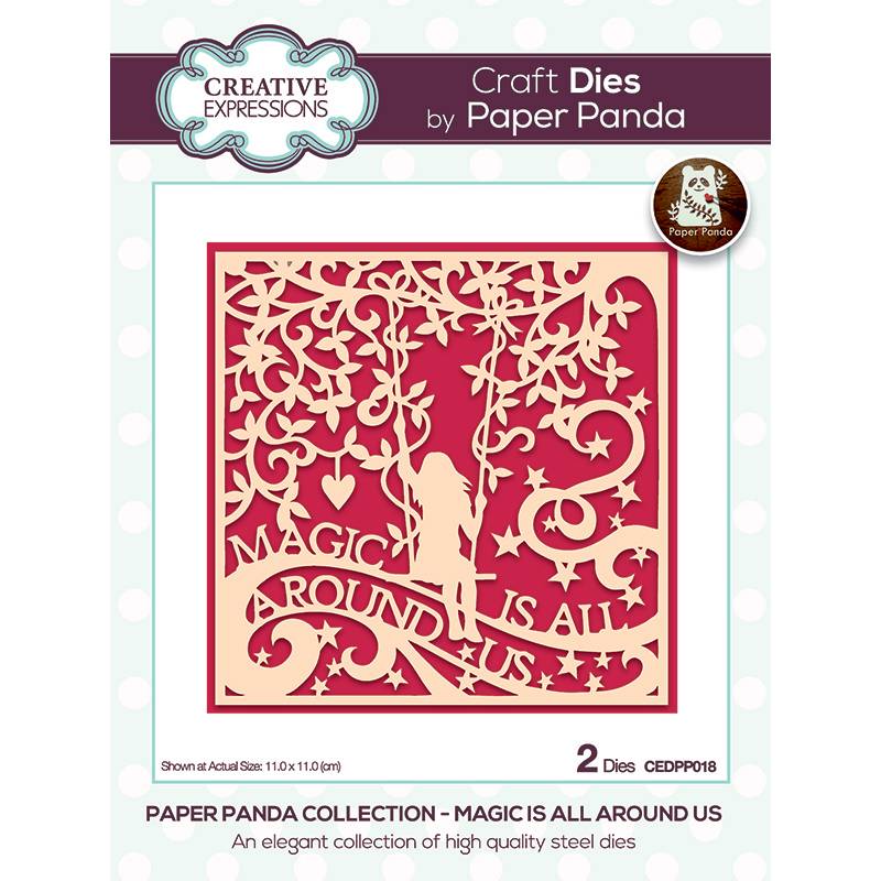 Paper Panda Magic Is All Around Us Craft Die-1