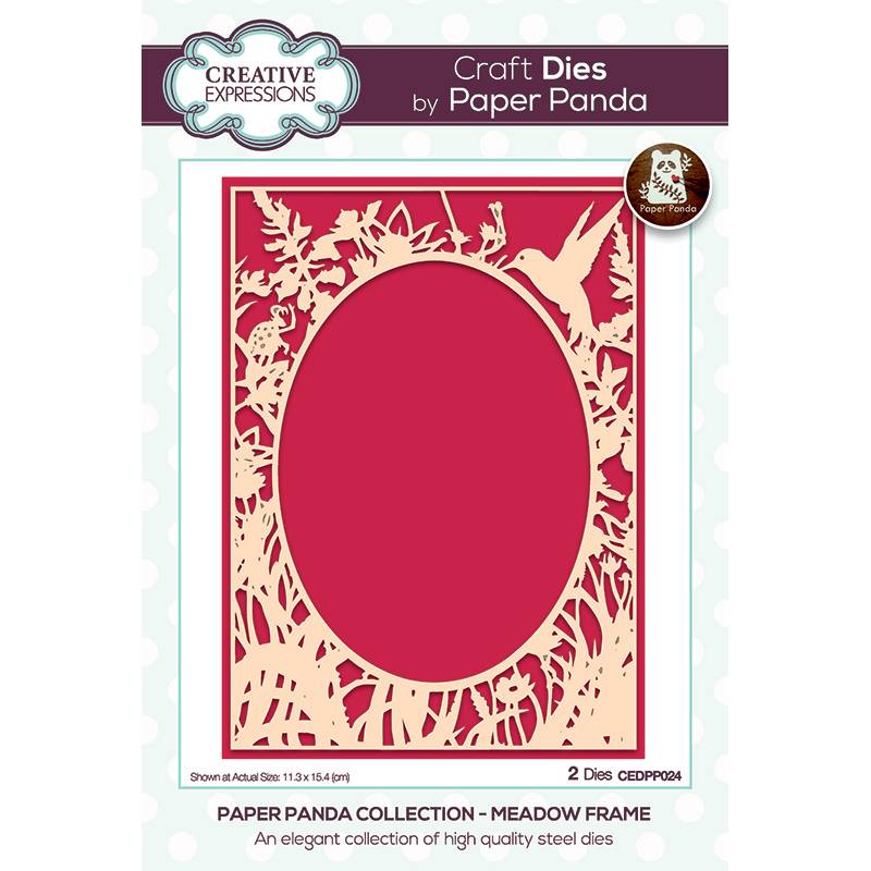 Paper Panda Meadow Frame Craft Die-1