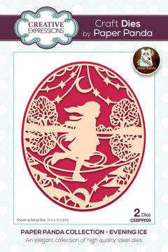 Creative Expressions Paper Panda Evening Ice Craft Die-1