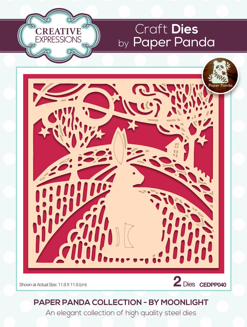 Creative Expressions Paper Panda By Moonlight Craft Die-1