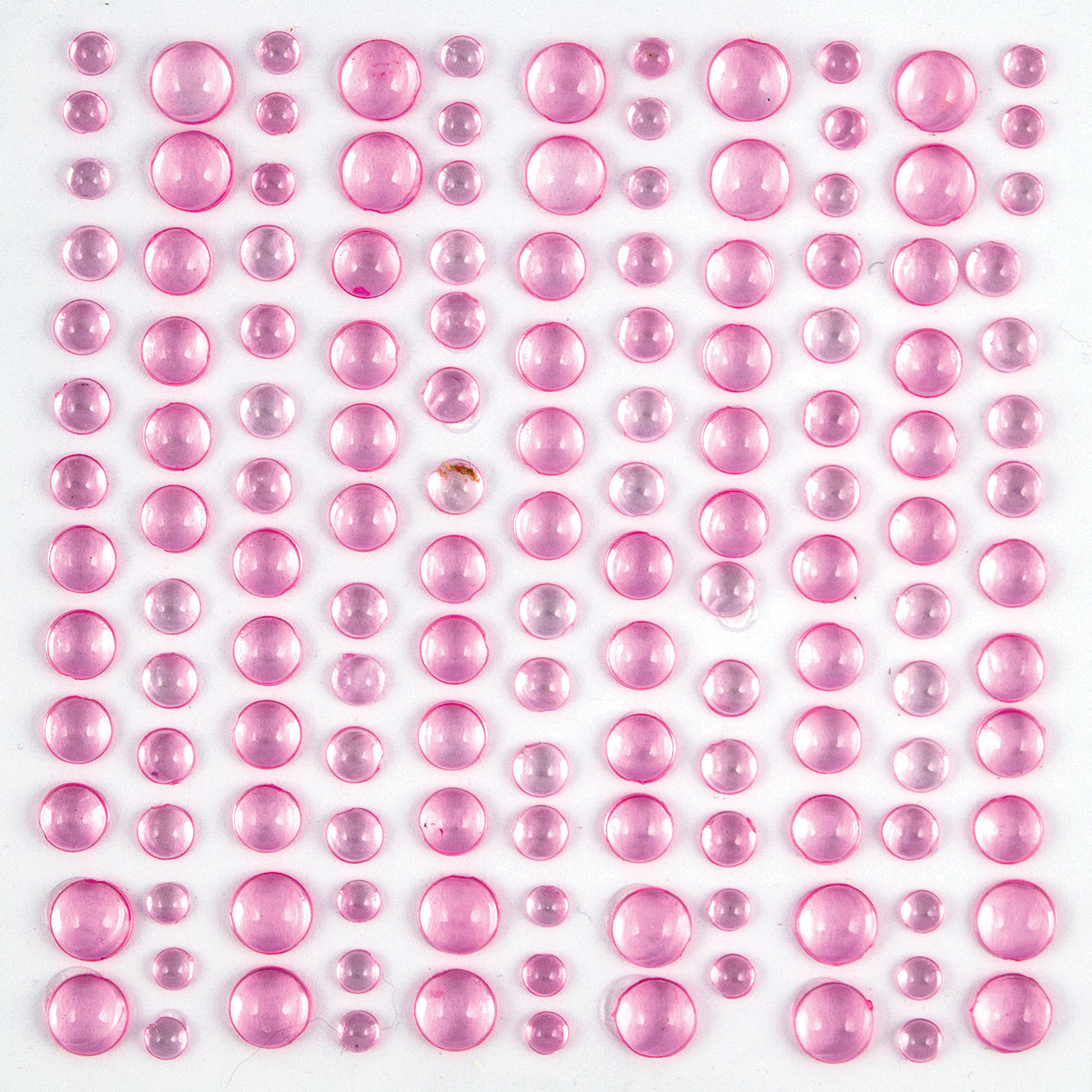 Craft Consortium Adhesive Dew Drops - Pink-2