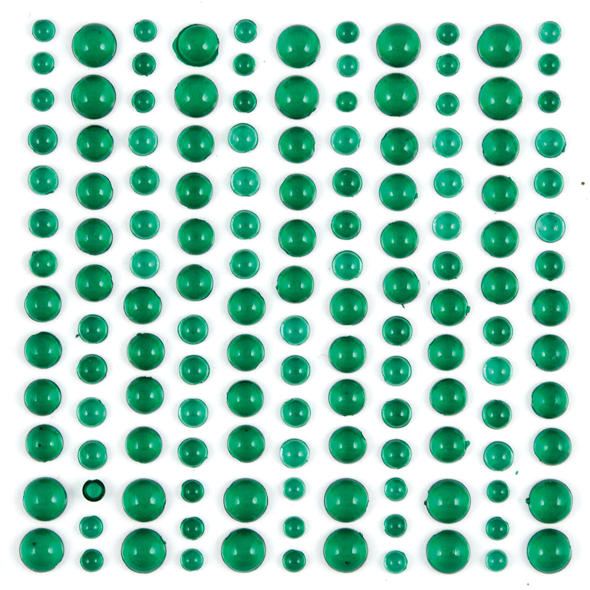 Craft Consortium Adhesive Dew Drops - Green-2