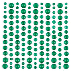 Craft Consortium Adhesive Dew Drops - Green-2