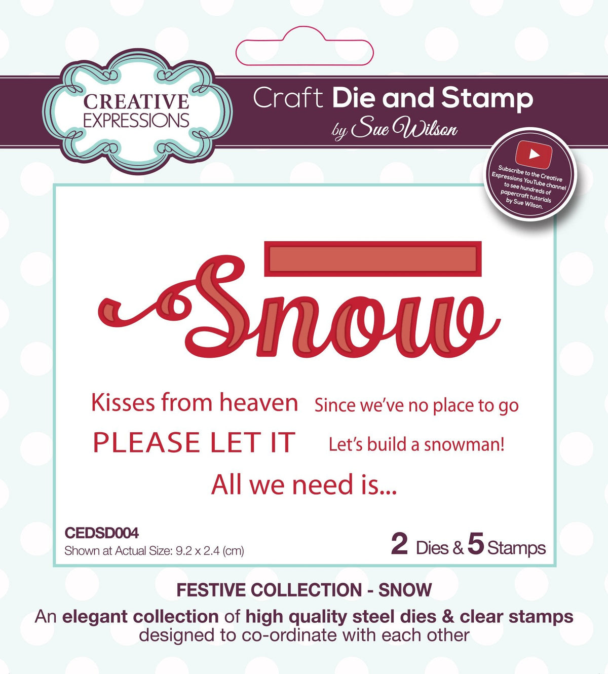 Dies by Sue Wilson Festive Snow-1