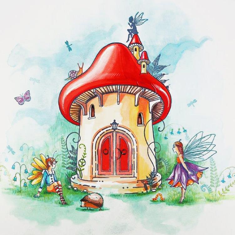 Creative Expressions Willowby Woods Collection - Fairy Doors Craft Die-2