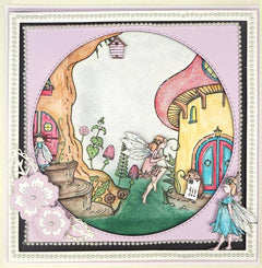 Creative Expressions Willowby Woods Collection - Fairy Doors Craft Die-4
