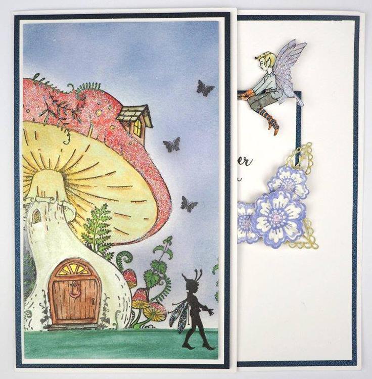 Creative Expressions Willowby Woods Collection - Fairy Doors Craft Die-6