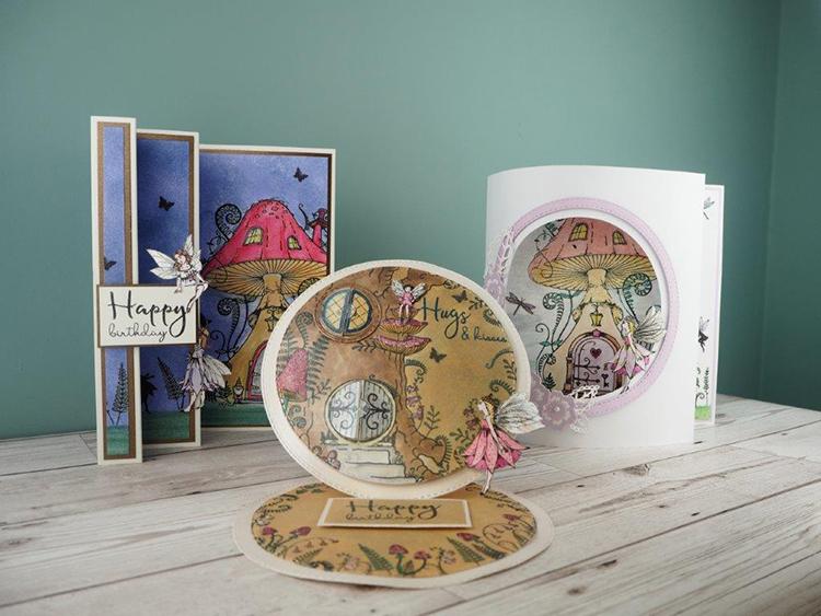Creative Expressions Willowby Woods Collection - Fairy Doors Craft Die-8